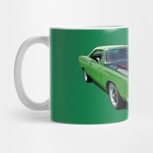 1969 Plymouth Roadrunner in green Mug